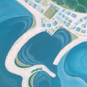 Bird's Eye View of the Cobb, Lyme Regis