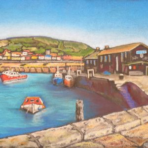 Black Pastel Cobb, Lyme Regis