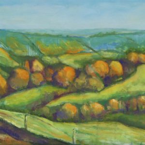 Autumn Sunshine on Eggardon Hill