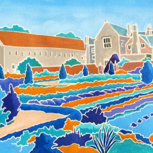 Forde Abbey Kitchen Garden in Winter