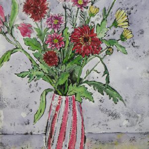 Magenta Chrysanthemums