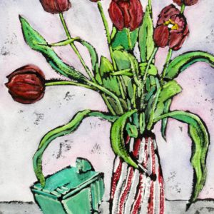 Magenta Tulips