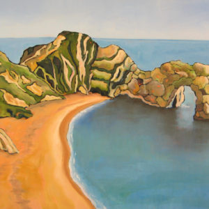 Over Durdle Door