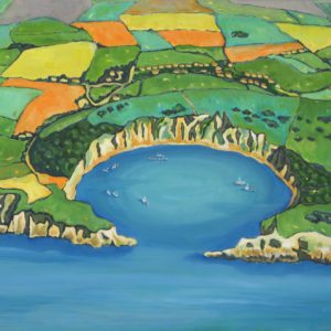 Over Lulworth Cove
