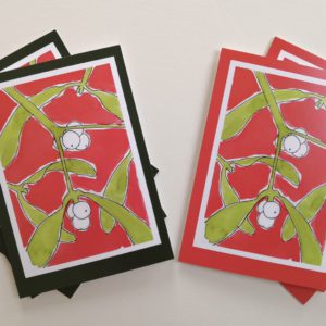 Mistletoe Christmas Card Pack