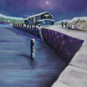 Winter Sky over the Cobb, Lyme Regis