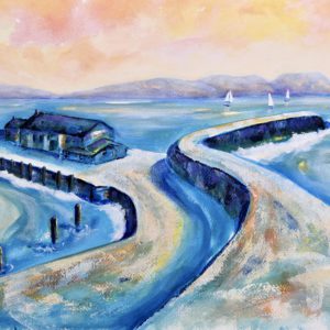 A Breezy Day on the Cobb, Lyme Regis