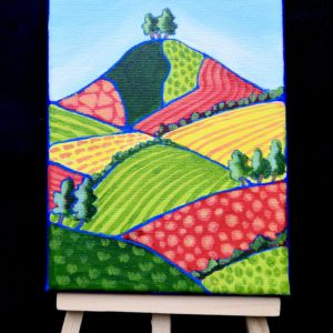 Patterned Colmer's Hill No. 6