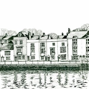 Wonky Houses on Weymouth Harbour