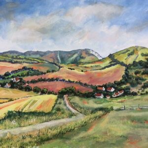 Over Fields towards Durdle Door