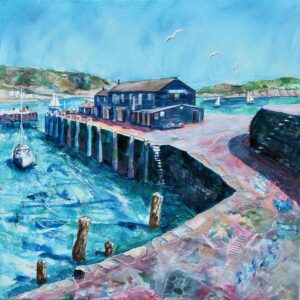 A Summer’s Day on the Cobb, Lyme Regis