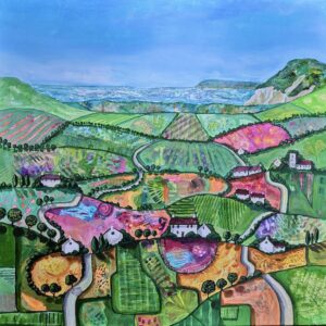 Across Marshwood Vale to Golden Cap