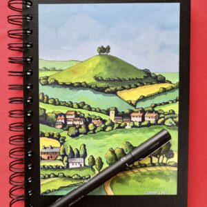 Green Fields to Colmer's Hill Sketchbook