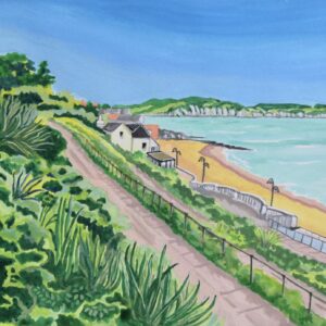 View from Langmoor Gardens, Lyme Regis