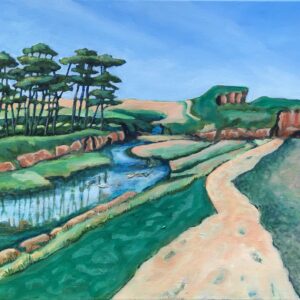 Pathway to Budleigh Salterton