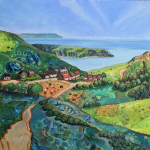 Pathway to Lulworth Cove