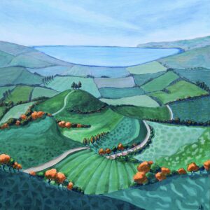 Over Colmer's Hill to the Sea