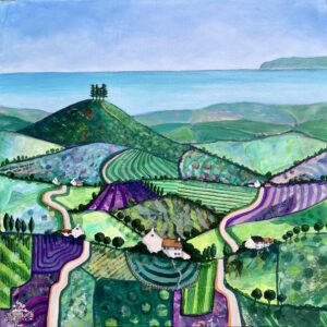 Purple Patchwork to Colmer's Hill