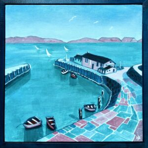 Square Cobb Harbour, Lyme Regis